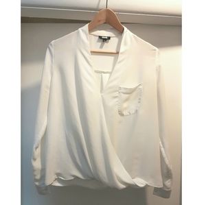 🍦/$15🍦TOPSHOP▪ Cross front, drapey  blouse